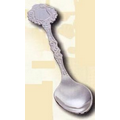 Custom Decorative Silver Spoon (Shield Cut Top )